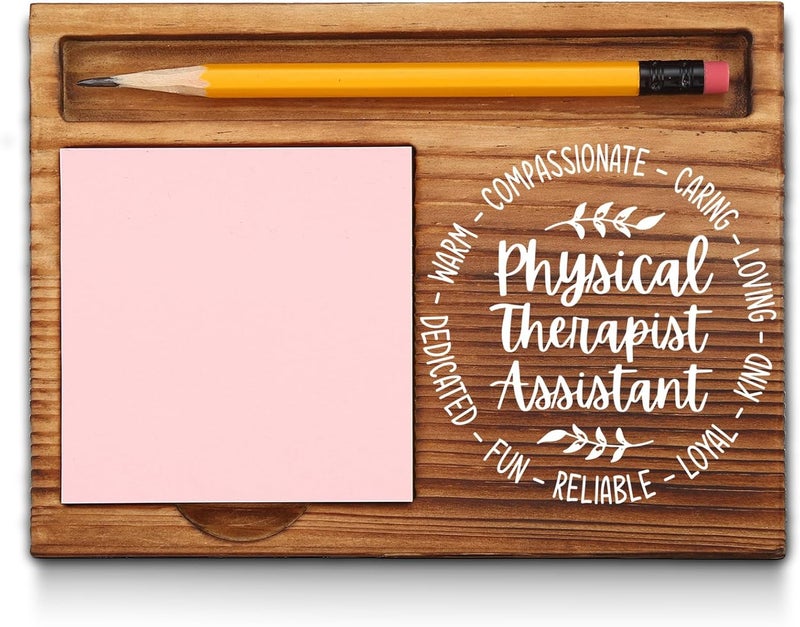 akeke Physical Therapist Assistant PTA Appreciation Thank You Gifts, Physical Therapist Assistant Sticky Note Holder, Physical Therapist Assistant Office Desk Decor Self-Stick Note Pad Holders GAA15 - Image 1